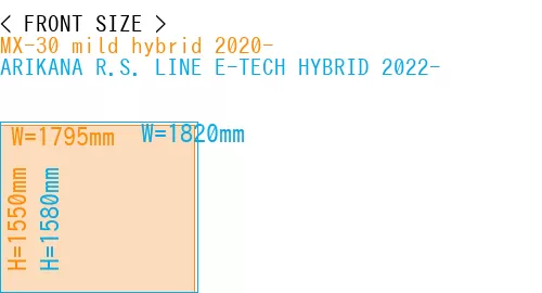 #MX-30 mild hybrid 2020- + ARIKANA R.S. LINE E-TECH HYBRID 2022-